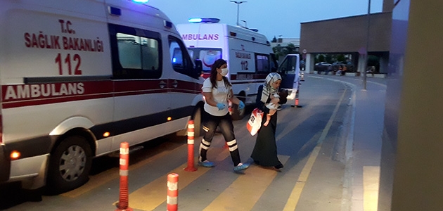 Adana’da yüksekten düşen bebek yaralandı