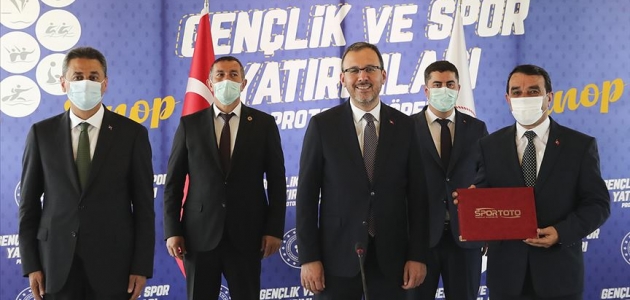 Gençlik ve Spor Bakanlığından Sinop’a 19 milyon liralık yatırım