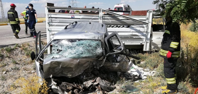 Konya’da trafik kazası: 2 ölü, 1 yaralı