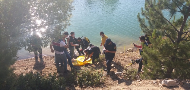 Konya’da sulama göletine giren Suriyeli genç boğuldu
