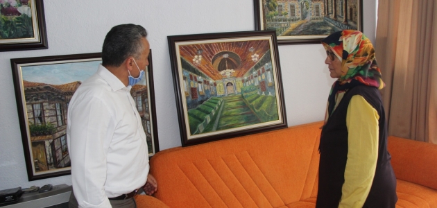 Seydişehir Belediye Başkanı Tutal’dan ressam Kırdar’a ziyaret