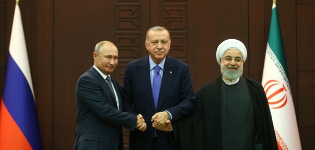 Cumhurbaşkanı Erdoğan, Putin ve Ruhani Suriye’yi görüşecek