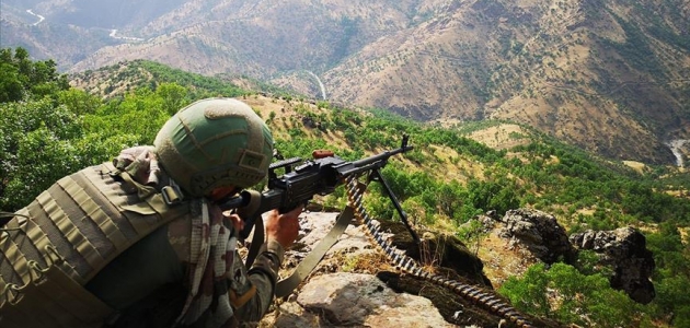 MSB: Avaşin bölgesinde PKK’lı terörist silahıyla etkisiz hale getirildi