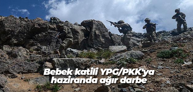 Bebek katili YPG/PKK’ya haziranda ağır darbe
