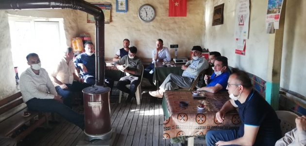 Beyşehir AK Parti İlçe Teşkilatı’ndan mahalle ziyaretleri