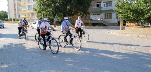 Nasreddin Hoca Şenliğinde bisiklet turu düzenlendi
