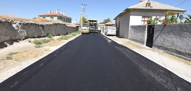 Karatay geneline 200 bin ton asfalt serimi yapılacak