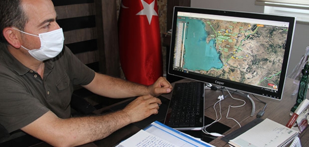 Konya’da biçerdöverler artık GSP ile uydudan takip ediliyor