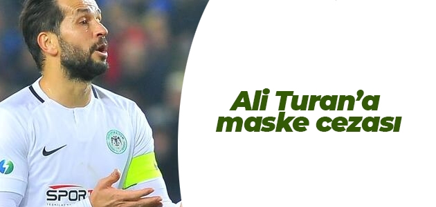 PFDK’dan Konyasporlu oyuncuya “sosyal mesafe“ ve “maske“ cezası