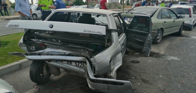 Aksaray’da zincirleme trafik kazası: 9 yaralı