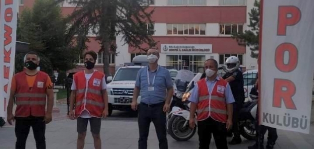 Konya Han Spor Kulübünden Kızılay’a kan bağışı desteği