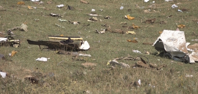 7 polisin şehit düştüğü uçağın kara kutusu bulundu
