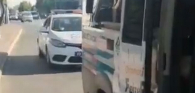 Konya’da trafik denetiminde minibüsten 26 kişi çıktı