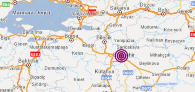 Eskişehir’de korkutan deprem