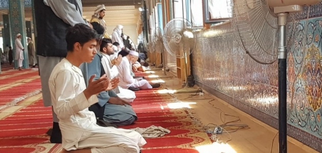 Afganistan’da Ayasofya Camii için şükür namazı kılındı