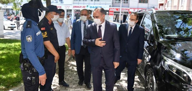 Konya Valisi Özkan, Karapınar’da incelemelerde bulundu