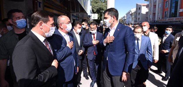 Çevre ve Şehircilik Bakanı Murat Kurum Konya’da