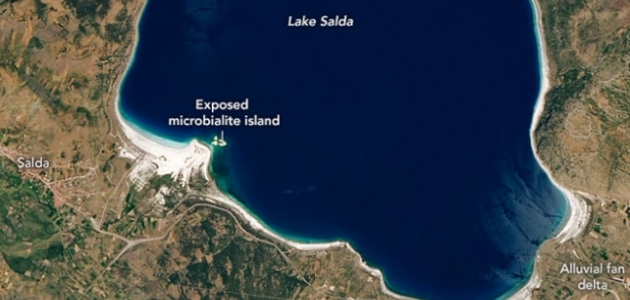 NASA’dan Salda Gölü paylaşımı