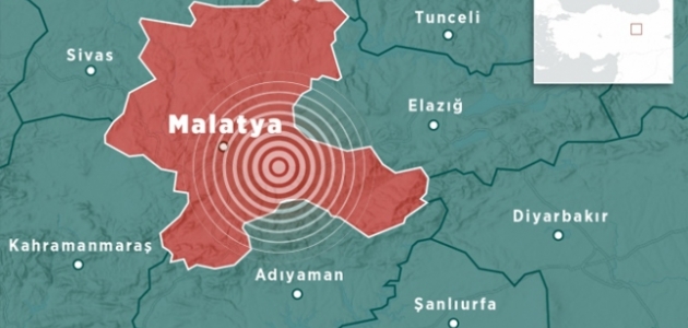 Malatya Pütürge’de art arda depremler
