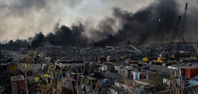 Beyrut Limanı’ndaki patlama 3 ila 5 milyar dolarlık hasara yol açtı