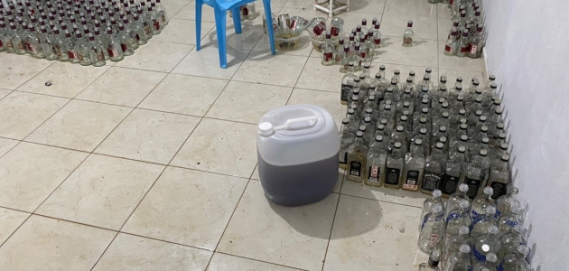 Gaziantep’te sahte içki operasyonu: 5 gözaltı