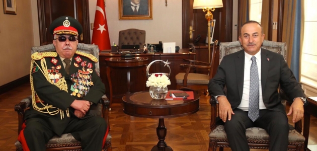 Bakan Çavuşoğlu, Mareşal Dostum ile görüştü