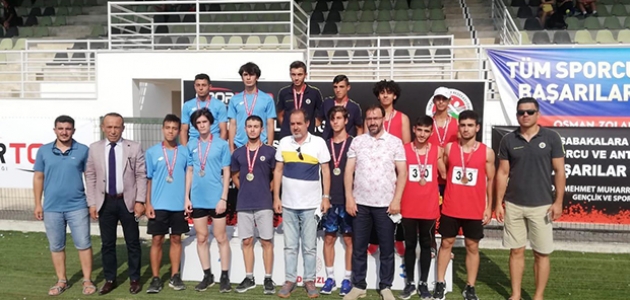 Büyükşehir Belediyespor U18 Atletizm Liginde 4. oldu