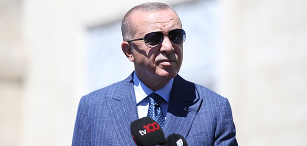 Cumhurbaşkanı Erdoğan: Soydaşlarımızı yalnız bırakmayız