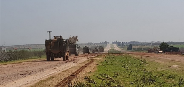 Türkiye ile Rusya’nın İdlib M4 kara yolundaki 25. birleşik kara devriyesi tamamlandı
