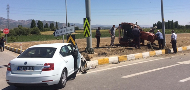Konya’da 16 yaşındaki ehliyetsiz sürücü kaza yaptı: 4 yaralı