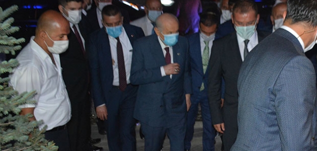 MHP Genel Başkanı Devlet Bahçeli Tatvan’da