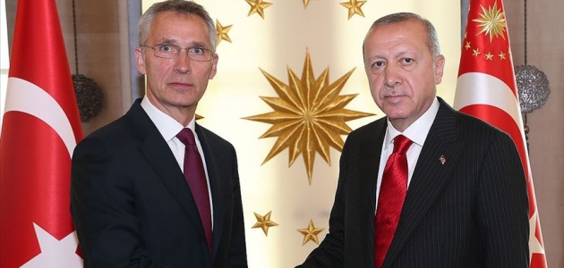 Cumhurbaşkanı Erdoğan, Stoltenberg ile Doğu Akdeniz’i görüştü