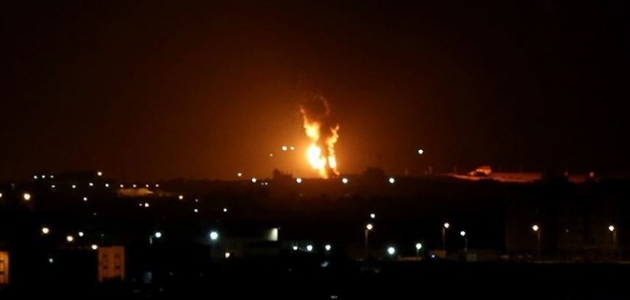 İsrail, Gazze’de Hamas’a ait bazı noktaları vurdu