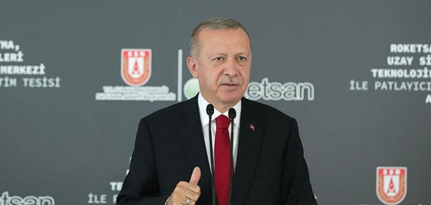 Erdoğan: Sıvı yakıtlı roket motoru teknolojisinin ilk uzay denemelerine başlayacağız