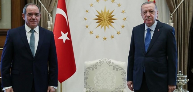 Cumhurbaşkanı Erdoğan, Cezayir Dışişleri Bakanı Bukadum’u kabul etti