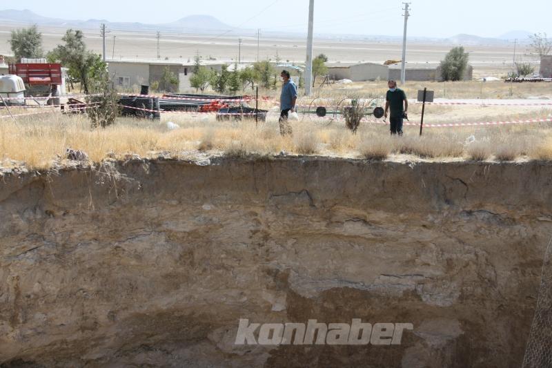 Konya’da obruk oluşabilecek bölgeler uydu görüntüleriyle tespit edilecek