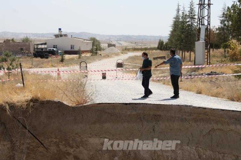 Konya’da obruk oluşabilecek bölgeler uydu görüntüleriyle tespit edilecek