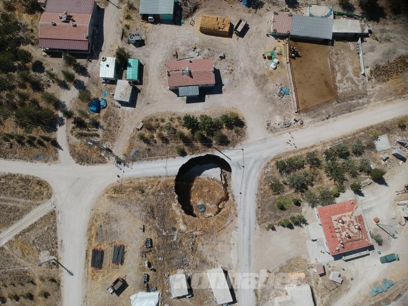 Konya’da obruk oluşabilecek bölgeler uydu görüntüleriyle tespit edilecek