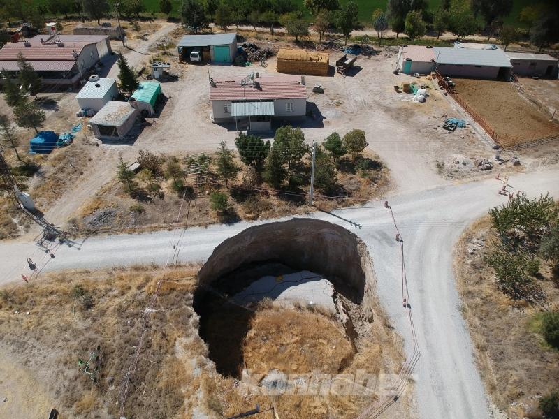 Konya’da obruk oluşabilecek bölgeler uydu görüntüleriyle tespit edilecek