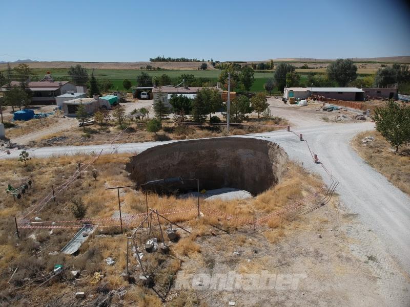 Konya’da obruk oluşabilecek bölgeler uydu görüntüleriyle tespit edilecek