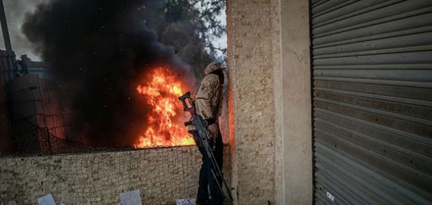 Libya’da Hafter milisleri ateşkesi yine ihlal etti
