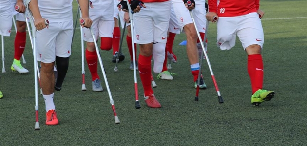 Ampute Futbol Milli Takımı’nda bir oyuncunun Kovid-19 testi pozitif çıktı