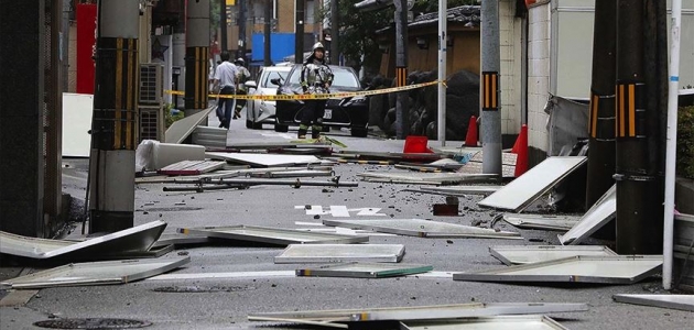 Japonya’daki Haişen tayfununda 2 ölü, 100’den fazla yaralı