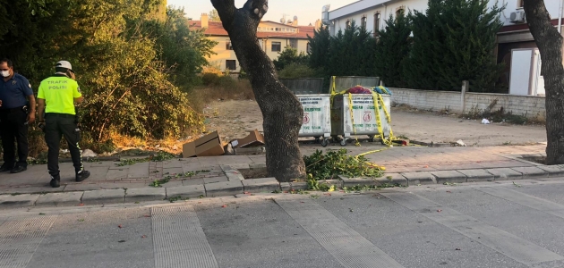 Konya’da kaza: Çöp atmak isterken canından oldu
