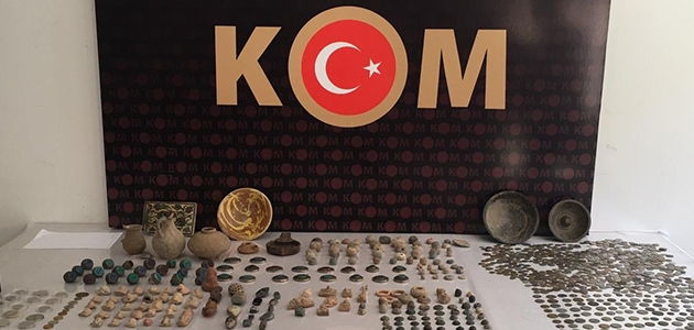 Konya’da tarihi eser kaçakçılığı operasyonu