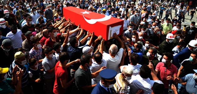 Trafik kazasında hayatını kaybeden Asteğmen Dağlı Konya’da toprağa verildi