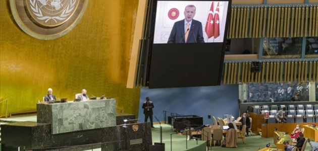 Erdoğan’ın sözleri BM’de İsrail Büyükelçisi’ne salonu terk ettirdi