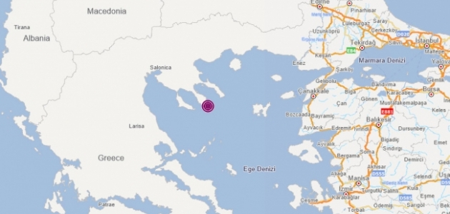Ege Denizi’nde 5,3 büyüklüğünde deprem