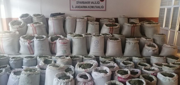 Terörün finansı uyuşturucuya Diyarbakır’da büyük darbe