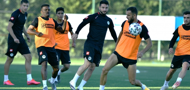 Konyaspor, Yeni Malatyaspor maçının hazırlıklarını sürdürdü
